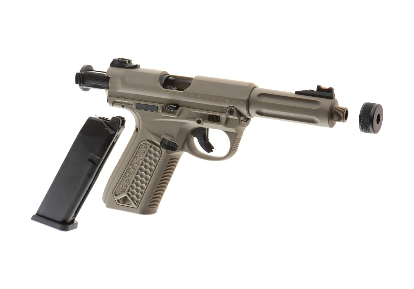 Action Army AAP01 GBB Full Auto / Semi Auto Dark Earth