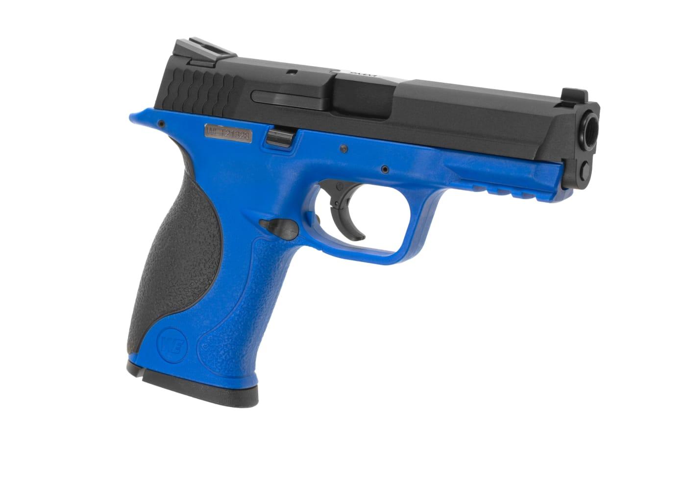 WE Big Bird Blue Frame Black Slide GBB