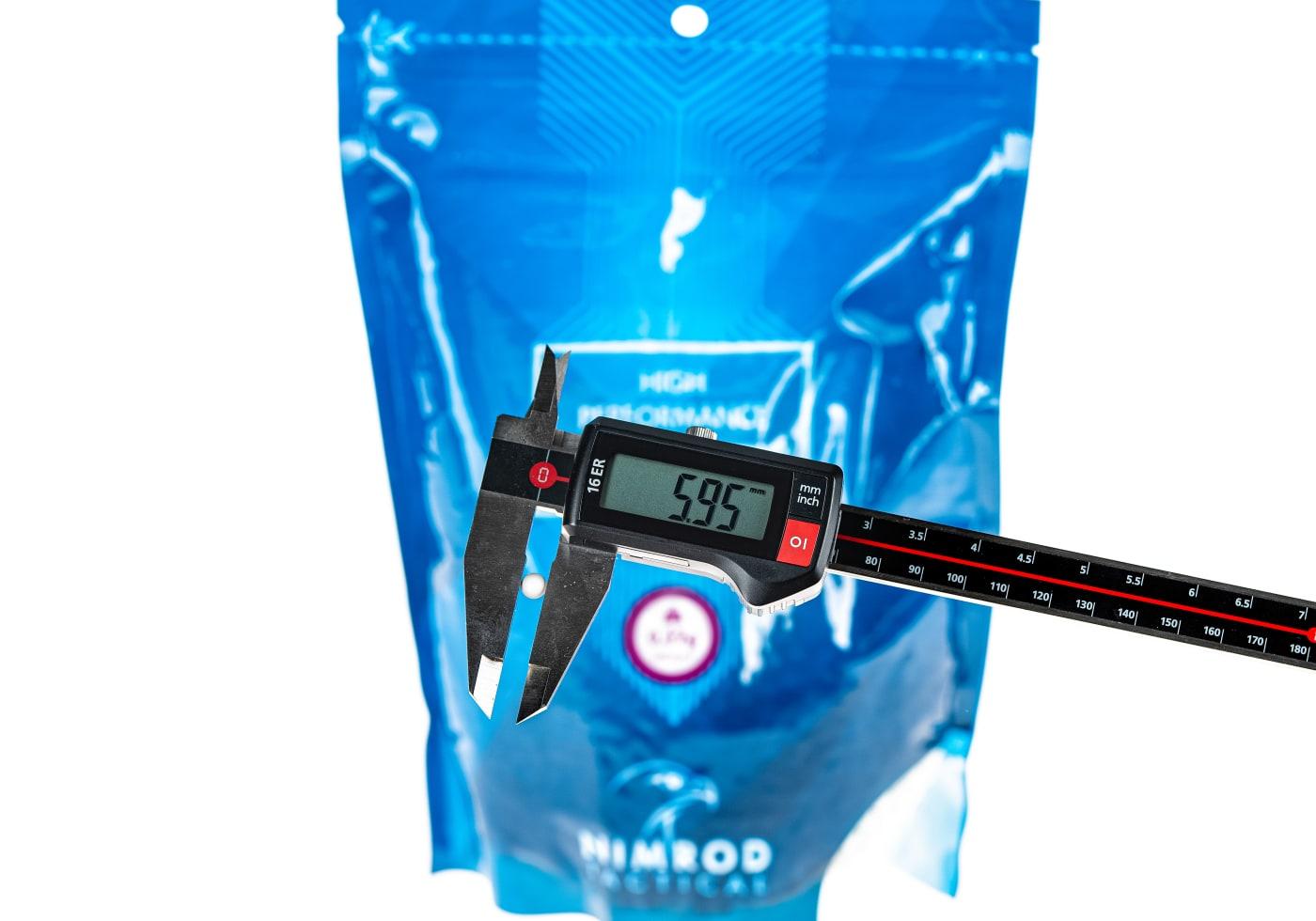 Nimrod 0.32g Airsoft BB's High Performance 3125rds White
