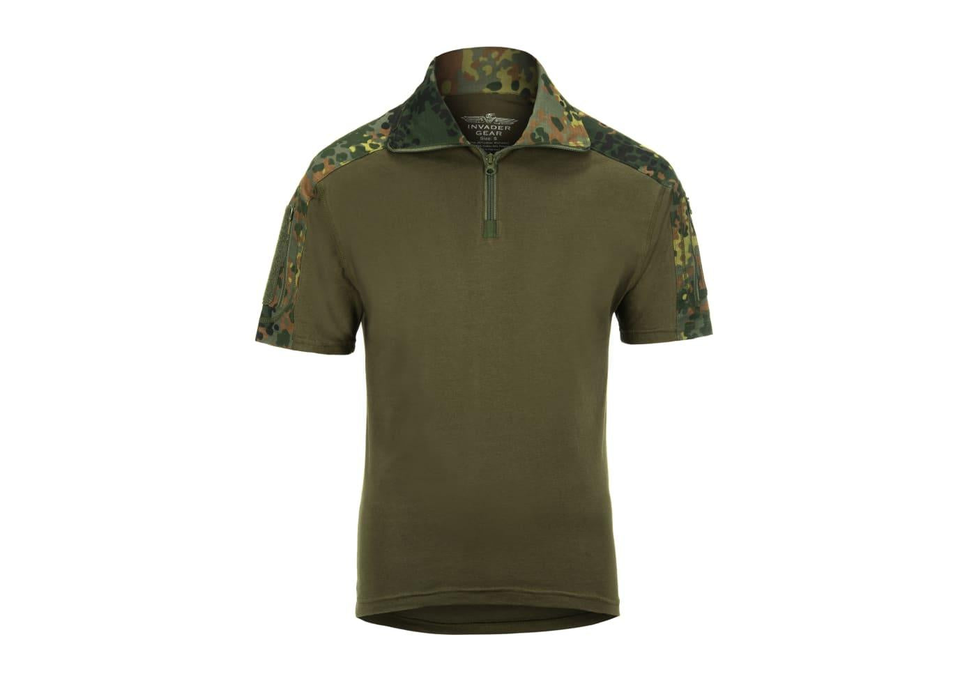 Invader Gear Combat Shirt Short Sleeve Flecktarn