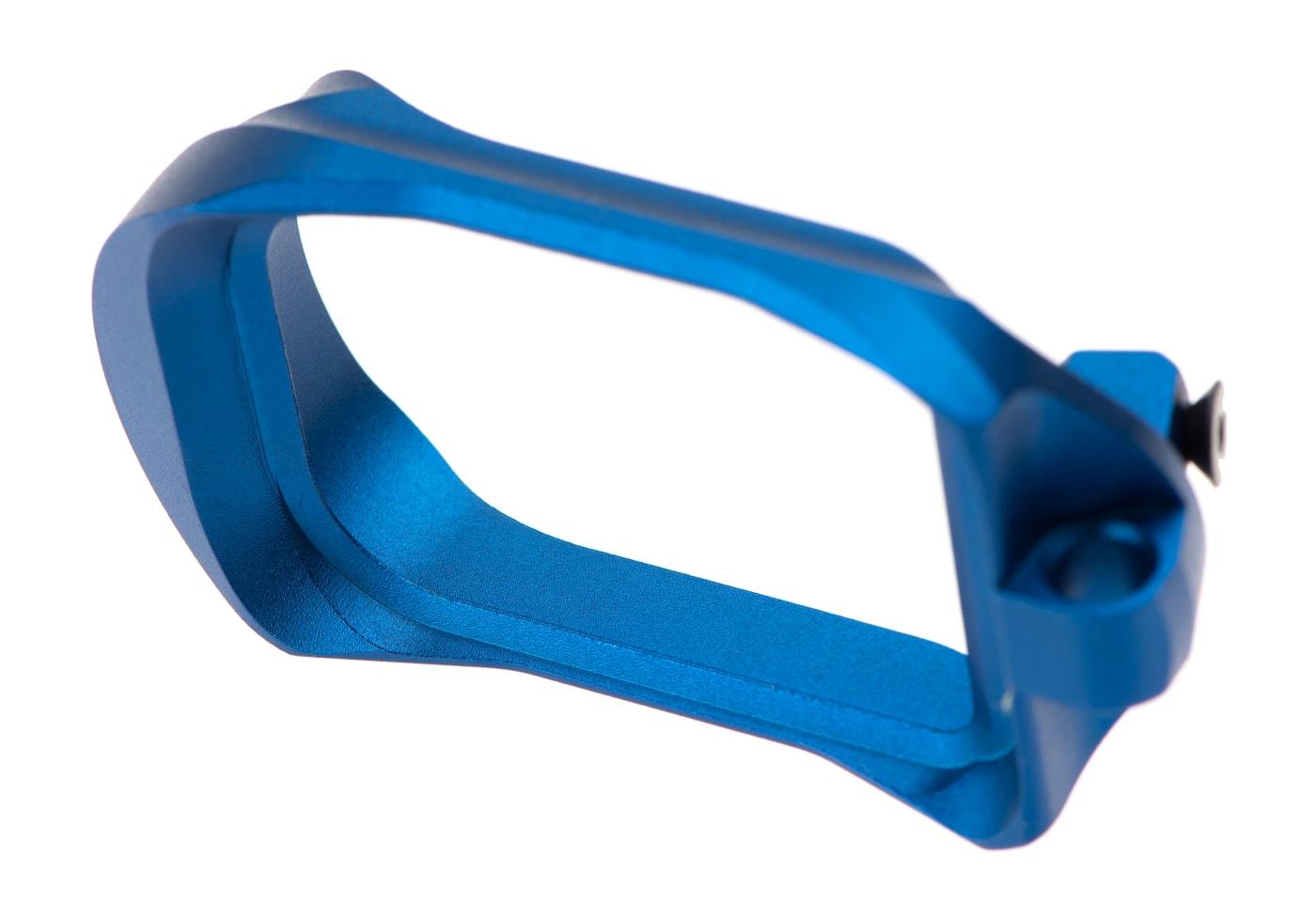 TTI Airsoft CNC Magwell for AAP01 Blue