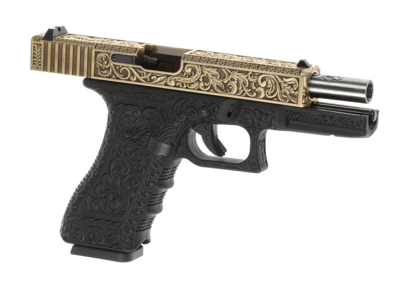 WE WE17 Etched Metal Version GBB Gold