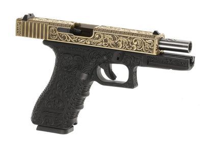 WE WE17 Etched Metal Version GBB Gold