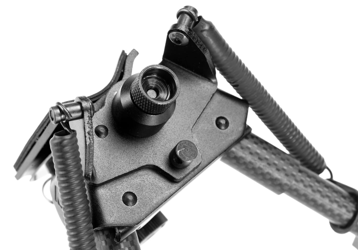 RokStad Carbon Fiber 6-9 Inch Swivel Spring Retractable Bipod