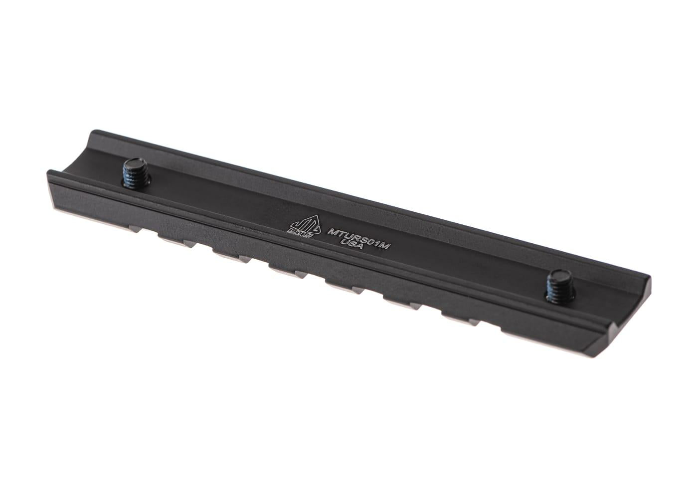 Leapers PRO Low Pro Mid Length Rail For Super Slim Rail 7 Slots Black