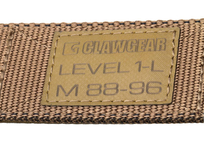 Clawgear Level 1-L Belt Coyote