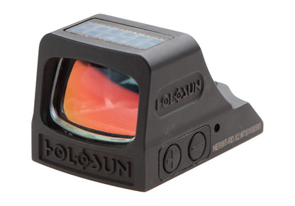 Holosun HE508T-RD X2 Elite Solar Red Circle Dot Sight Black