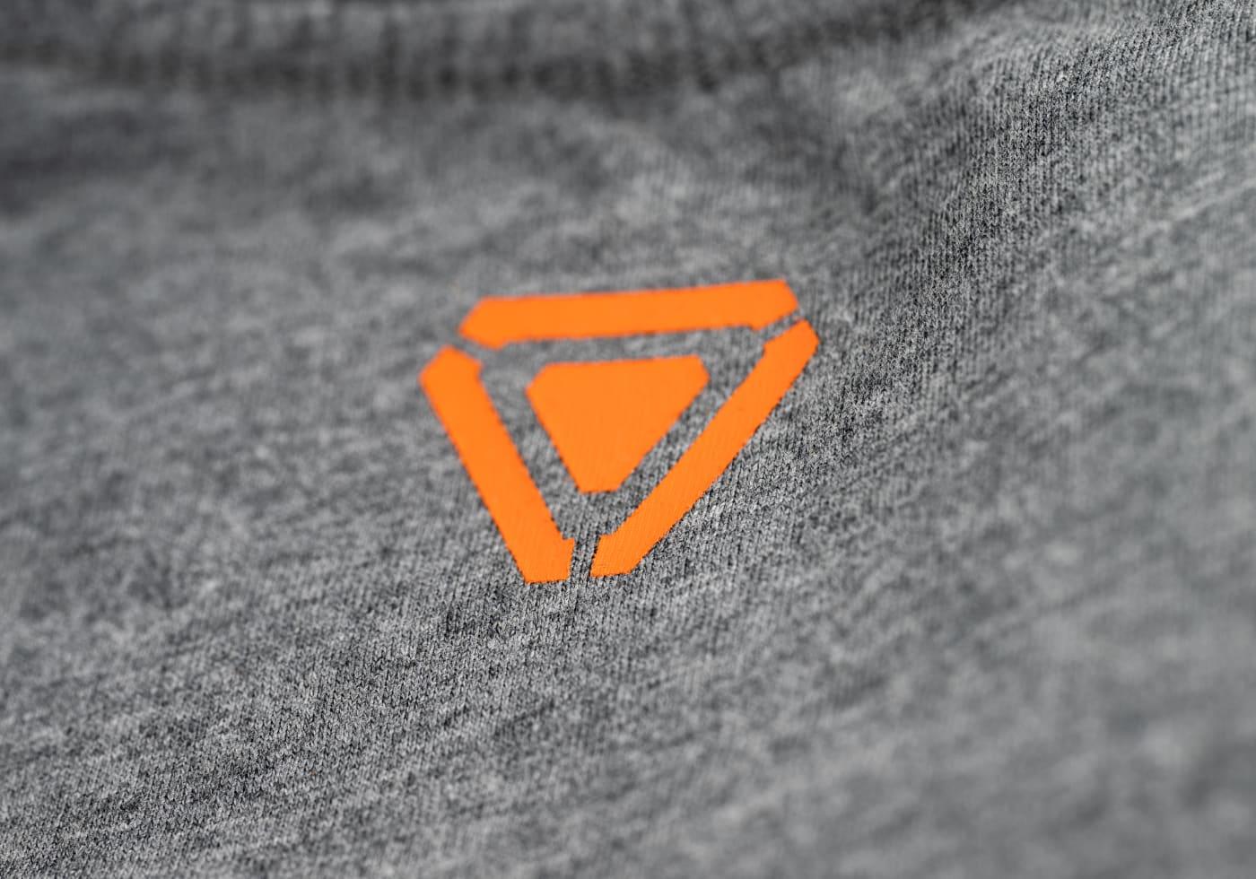 Outrider OT Scratched Logo Tee Dark Grey