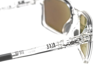 Wiley X WX Alfa Captivate Polarized Blue Mirror Transparent