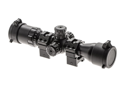 Leapers BugBuster 3-12X32 Rifle Scope Side AO Mil-Dot With QD Rings Black