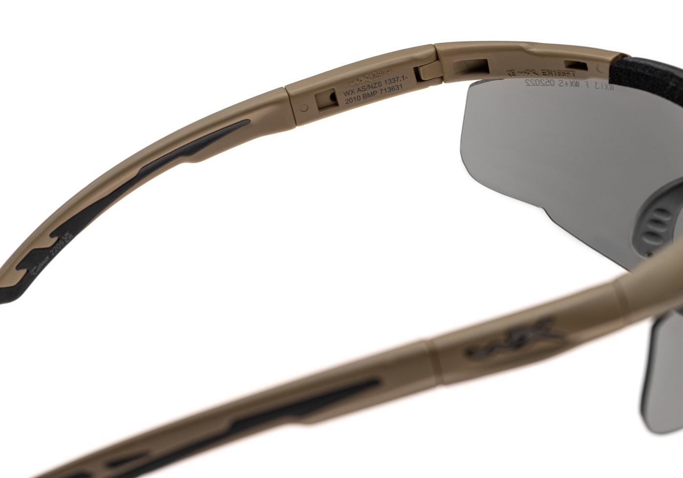 Wiley X Saber Advanced Grey / Clear / Light Rust Tan