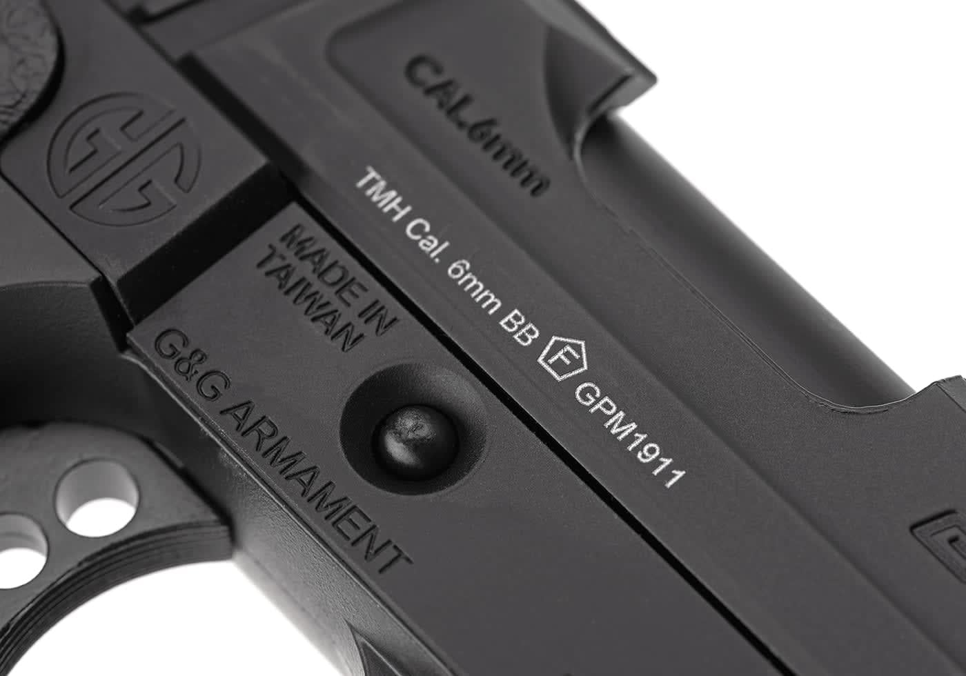 G&G GPM1911 CP MS Metal Version GBB Black