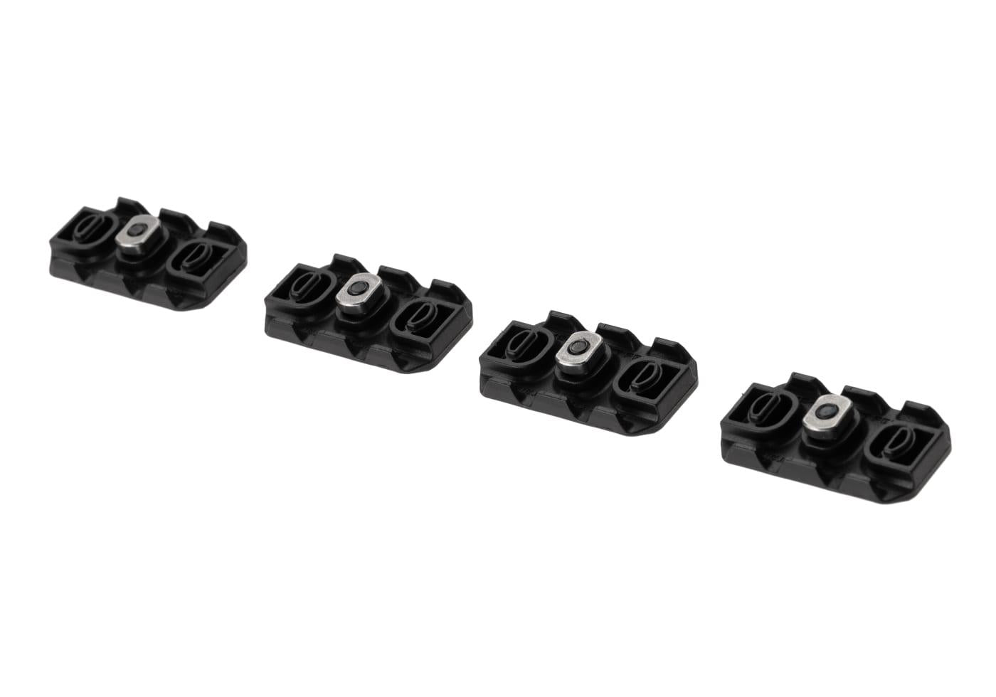 Strike Industries Cable Management Rail Covers Short 2pcs Black