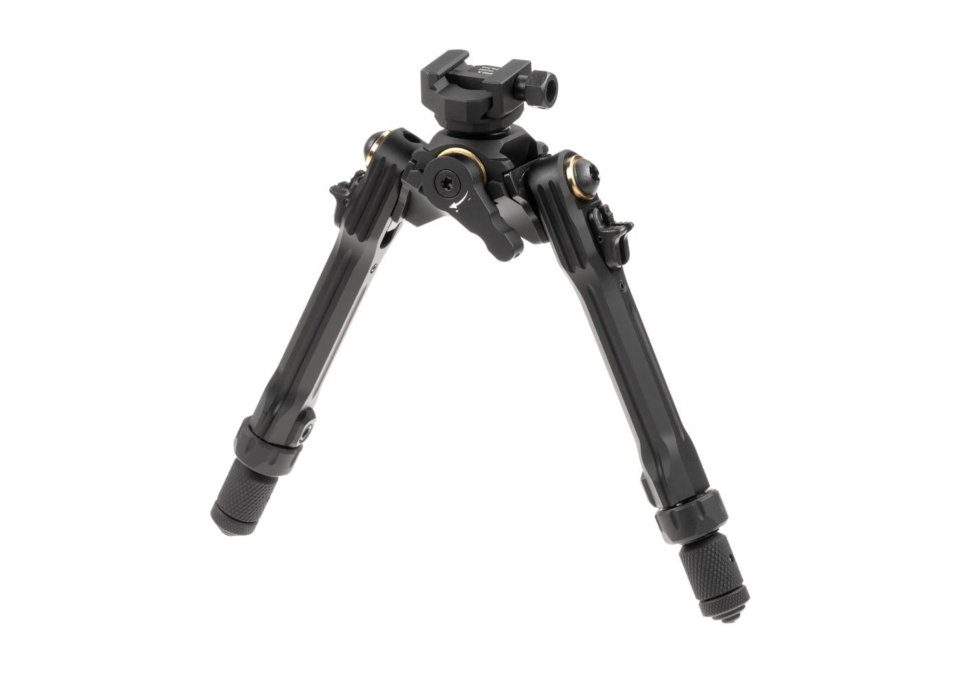 Leapers TBNR Picatinny 7.3-9.1 Inch Center Height Bipod Black