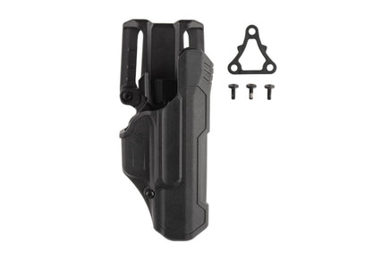 Blackhawk T-Series L2D Duty Holster for Glock 17/19/22/23/34/35 Right Side Black