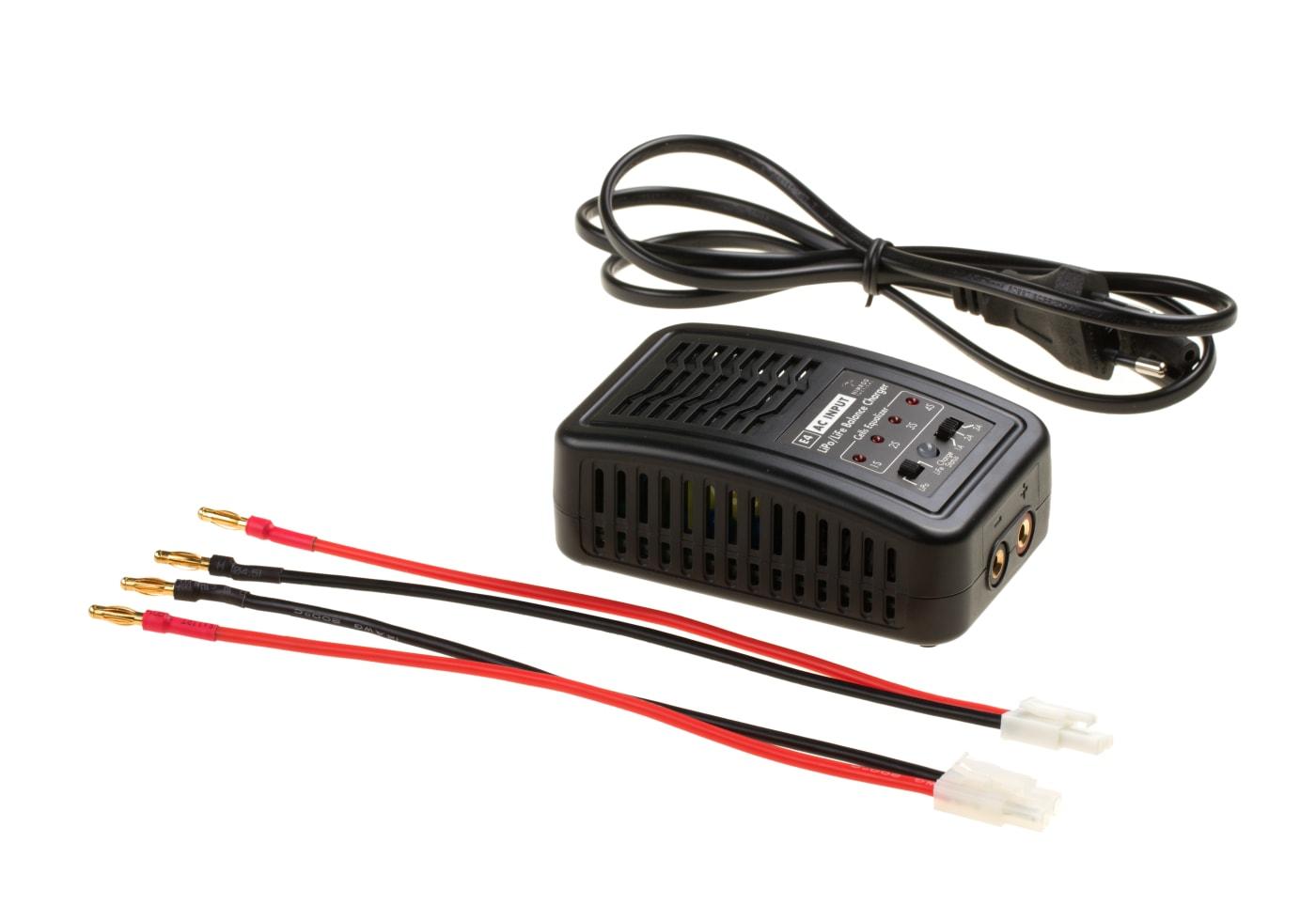 Nimrod e4 Airsoft Lipo Battery Balance Charger Black