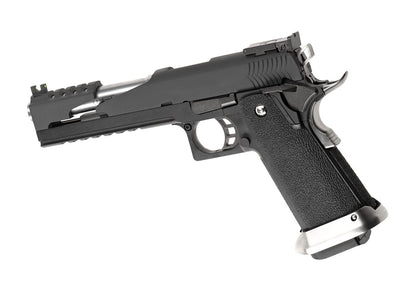 WE Hi-Capa 6 T-Rex Customs Titanium Barrel Full Metal GBB Black