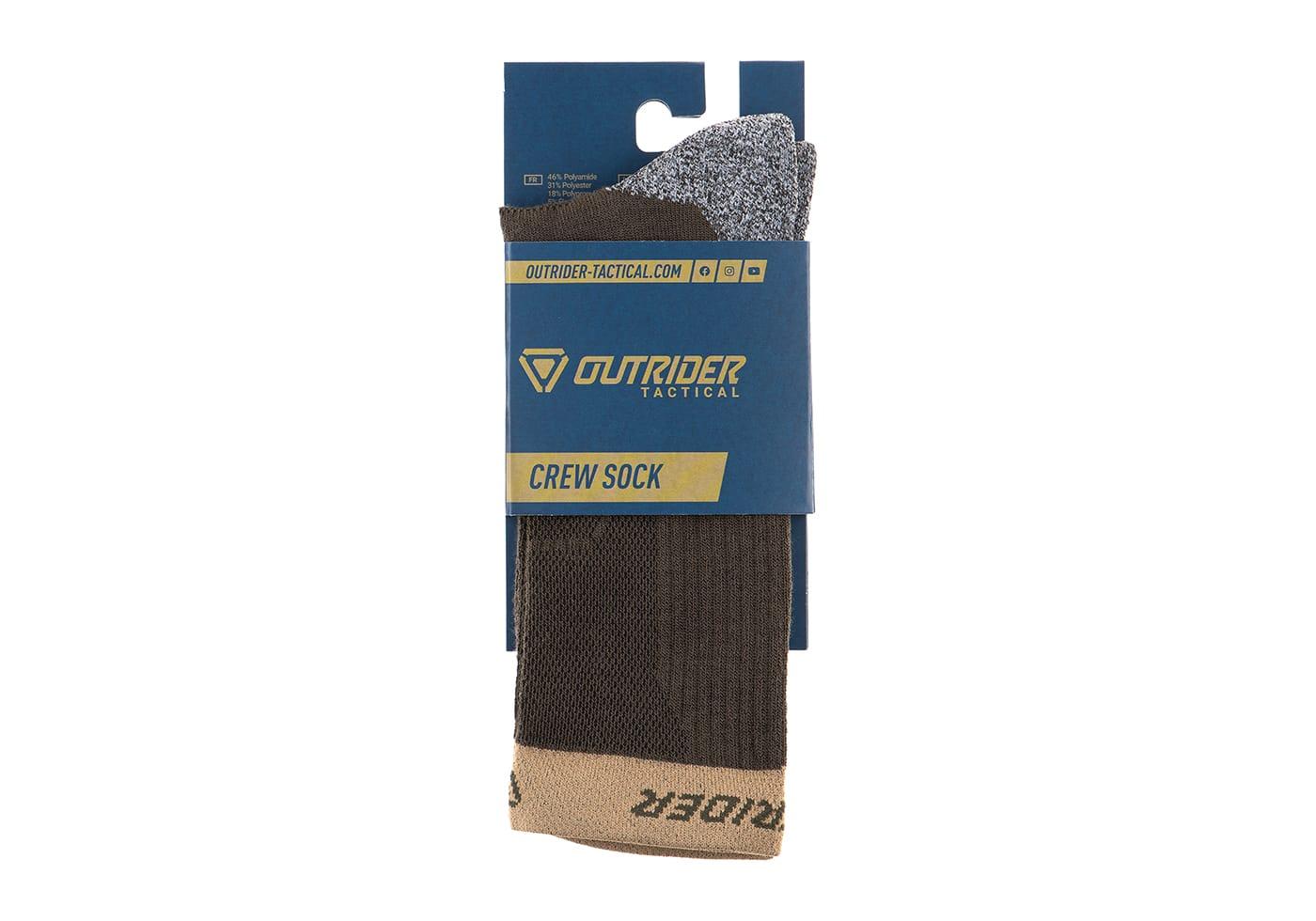 Outrider T.O.R.D. Crew Socks Green