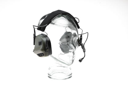 Earmor M32X Plus Hearing Protection Set for ARC Helmet Rails Foliage Green
