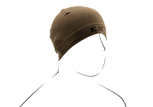 Clawgear Merino Seamless Beanie Stonegrey Olive