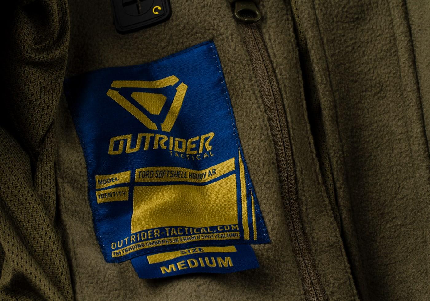 Outrider T.O.R.D. Softshell Hoody AR Ranger Green
