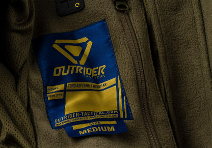 Outrider T.O.R.D. Softshell Hoody AR Ranger Green