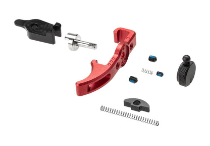 TTI Airsoft Extended Charging Handle with Selector Switch for AAP01 Red