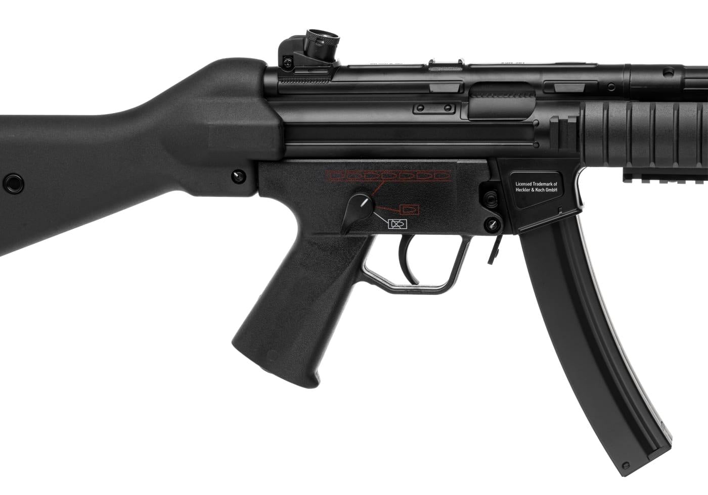 Cyma CM041B MP5A4 RIS AEG Black