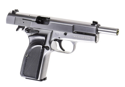 WE Hi-Power Mk3 Full Metal GBB Silver