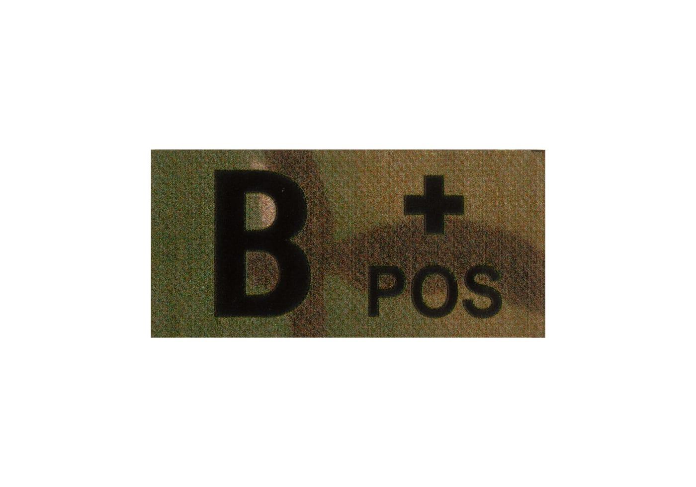 Clawgear B Pos IR Patch Multicam
