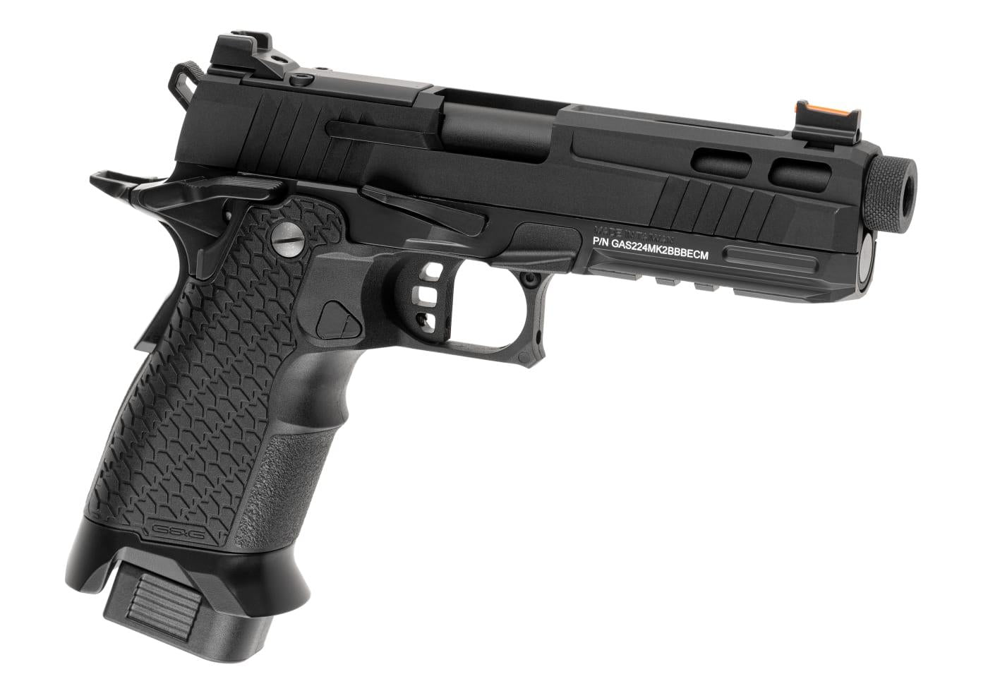 G&G 2024 CP MK2 Green Gas GBB Pistol Black