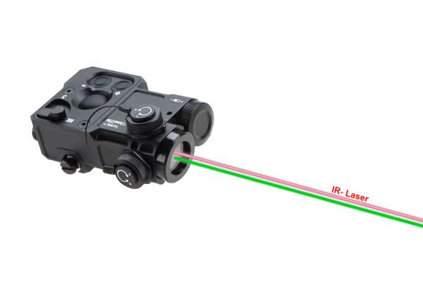 WADSN P4 Combined Device Gen. 3.0 Green + IR Laser Black