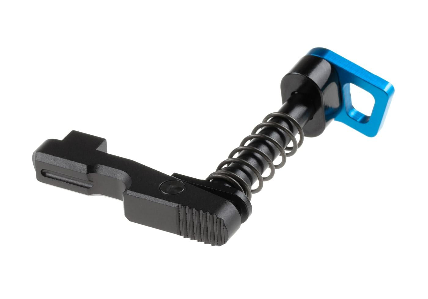 BD Custom M4 CNC Mag Catch Blue