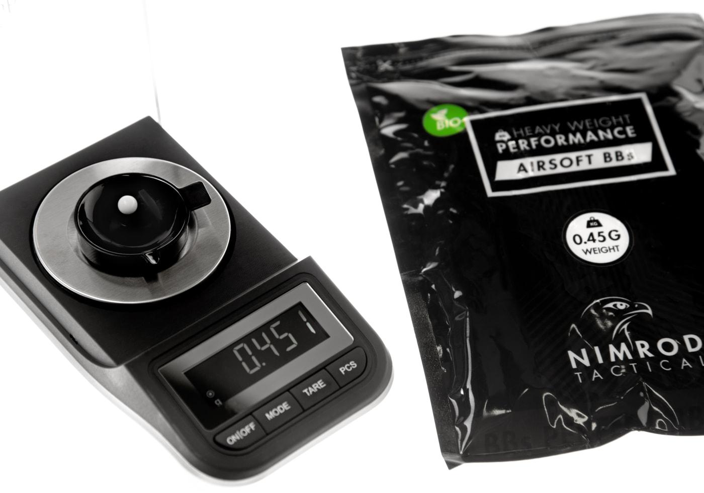 Nimrod 0.45g Bio BB Professional Performance 1000rds Bag White