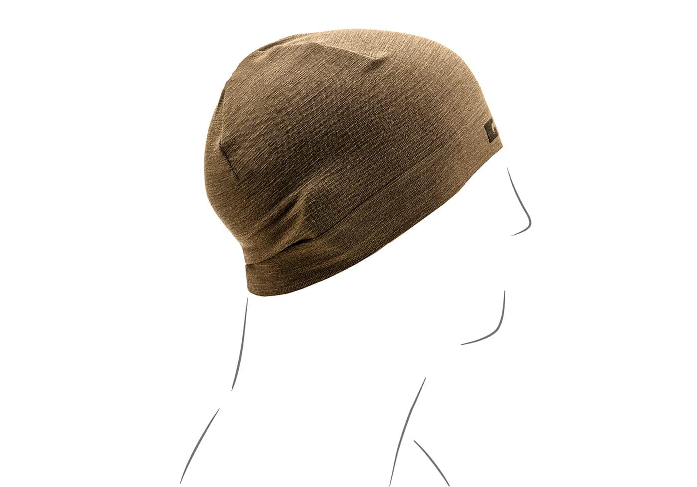 Clawgear Merino Seamless Beanie Stonegrey Olive