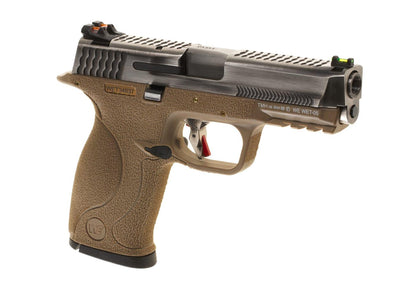 WE WET-05 SV Silver Barrel Metal Version GBB FDE