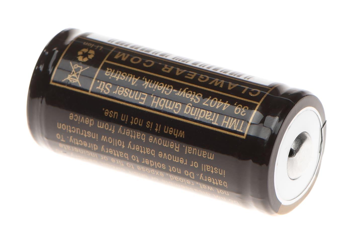 Clawgear 16340 Battery 3.7V 700mAh Black