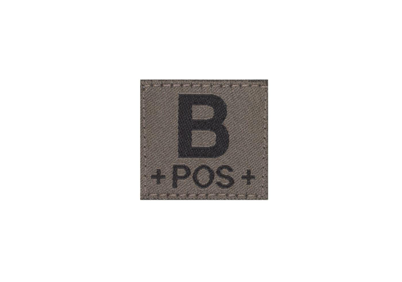 Clawgear B Positive Bloodgroup Patch