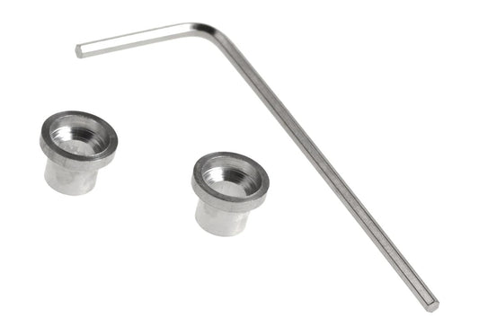 Metal CNC Short Angled Grip for Keymod Black