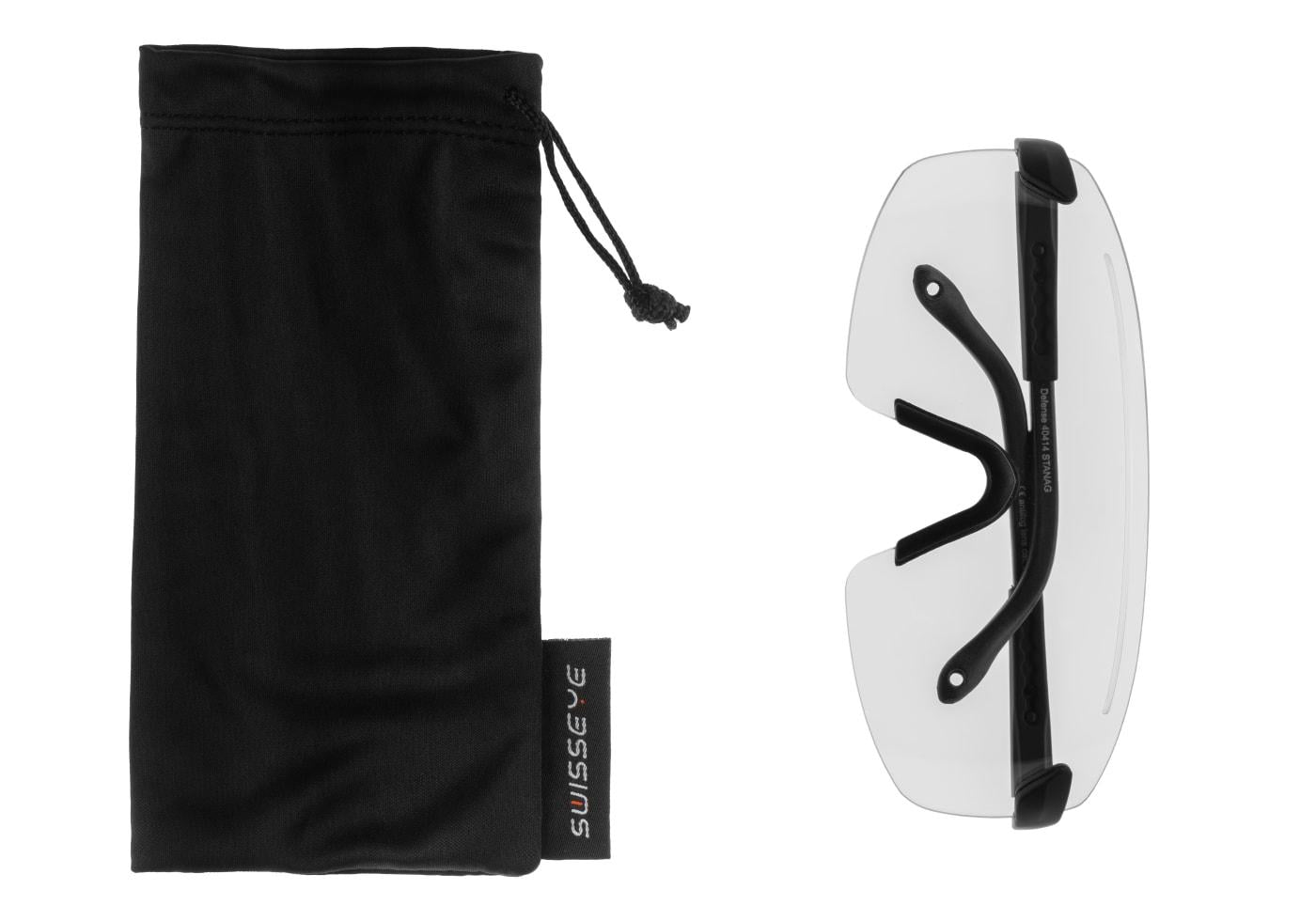SwissEye Defense Clear Black