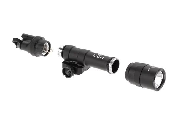 WADSN M600U Scout Flashlight With Dual Switch IR LED Black
