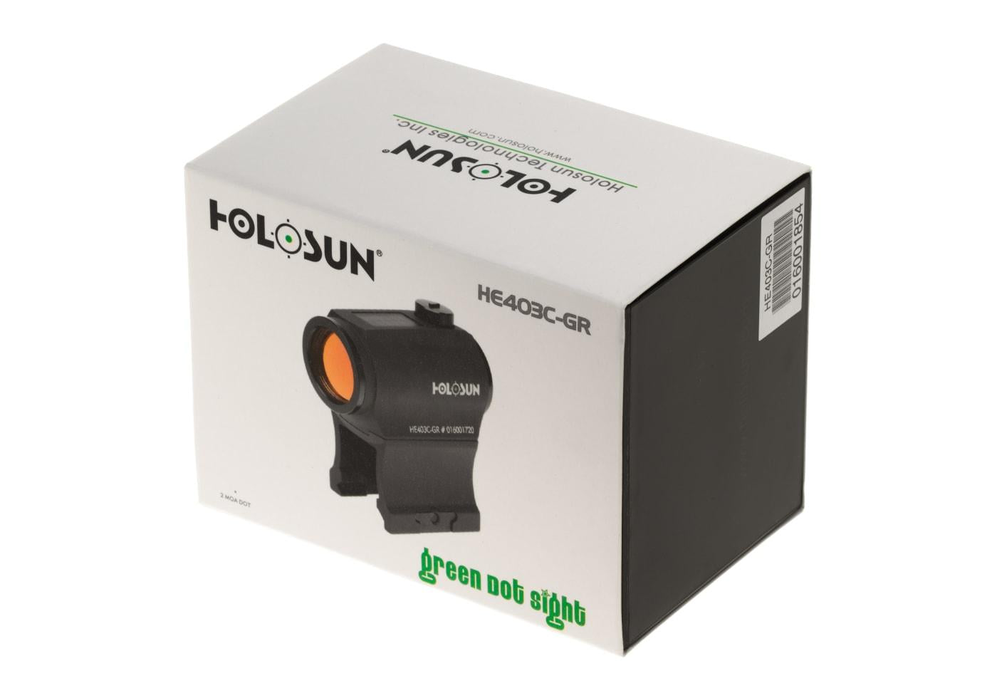 Holosun HE403C-GR Elite Solar Green Dot Sight Black