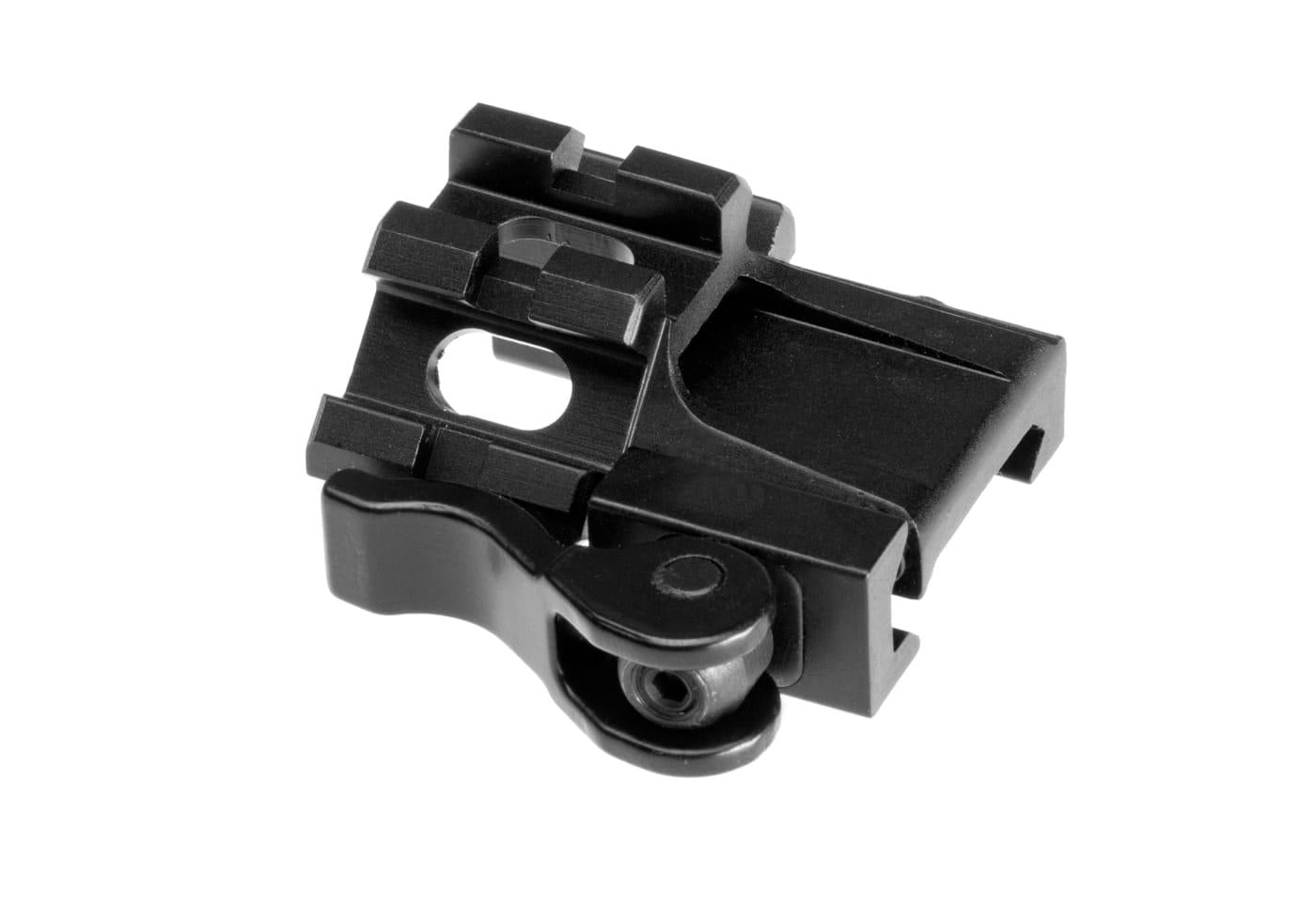 Leapers QD Angle Mount Quad Rail 1-Slot Black