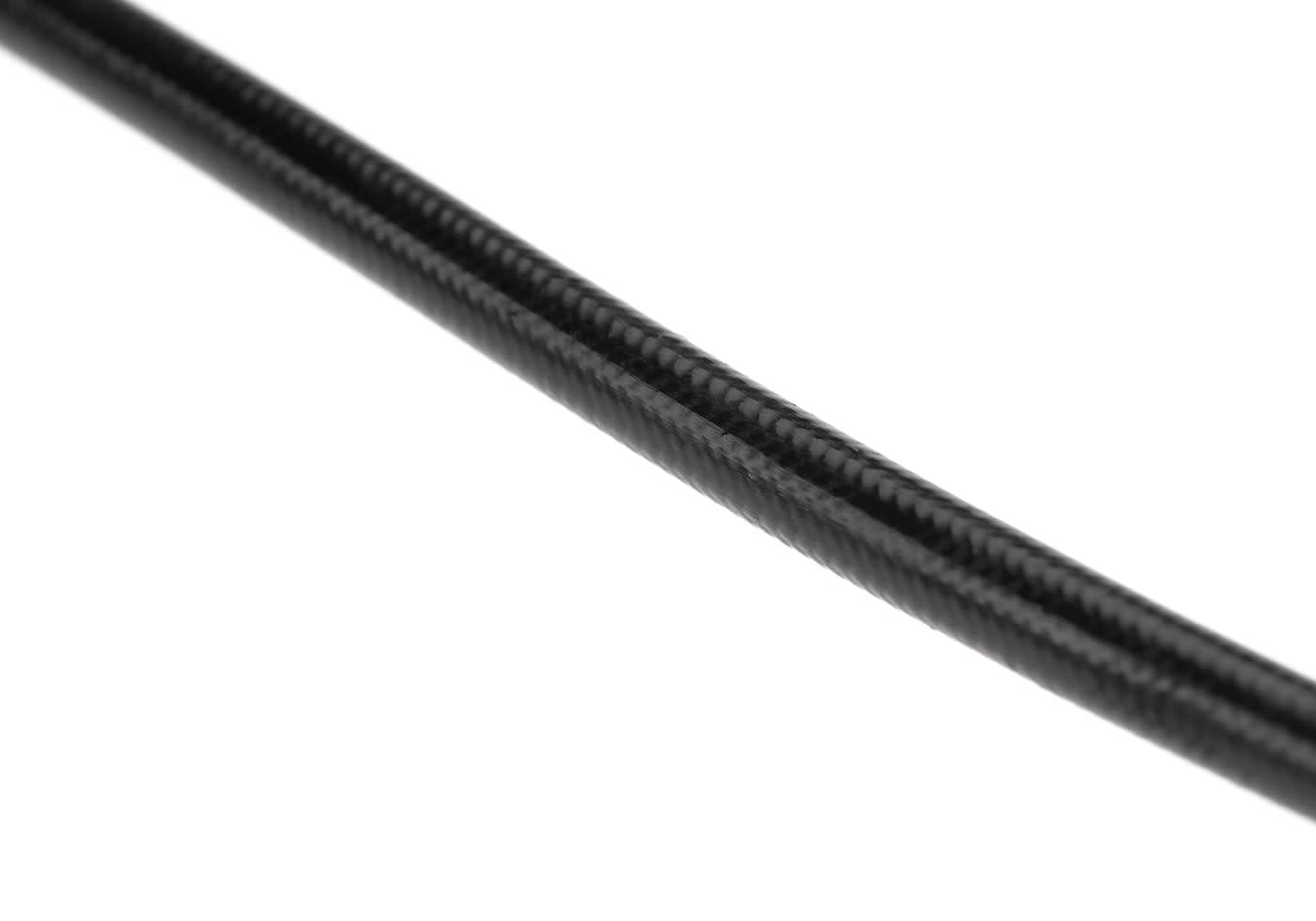 EpeS High Presure HPA Hose - Straight 60cm (Outer 1/8 NPT) Black
