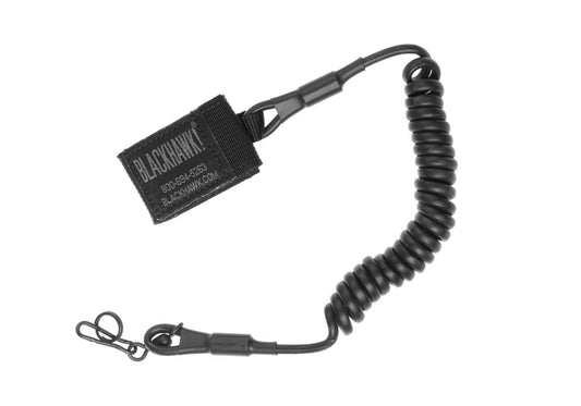Blackhawk Tactical Pistol Lanyard with Swivel Black