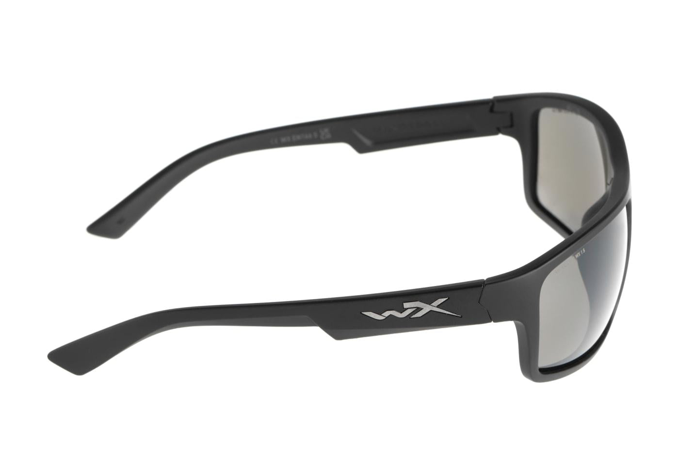 Wiley X WX Peak Silver Flash Black