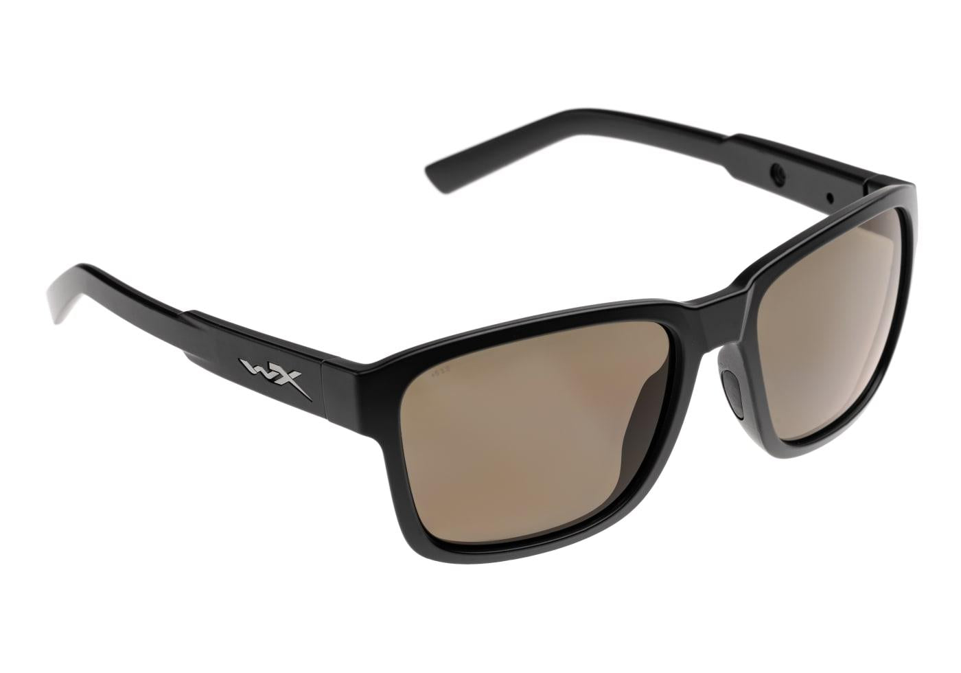 Wiley X WX Trek Captivate Polarized Grey Black Matt