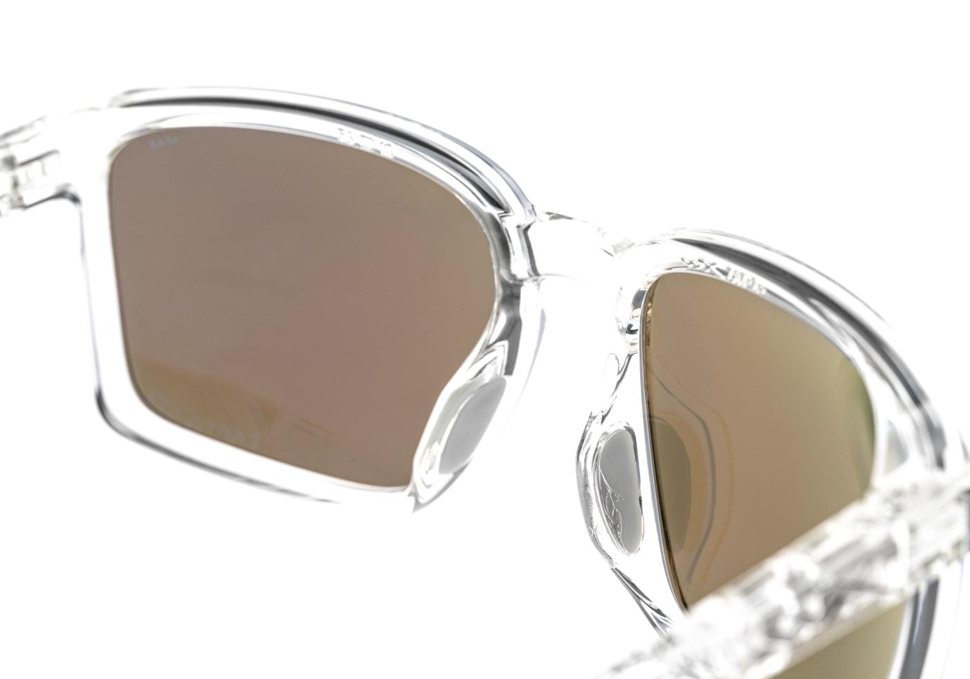 Wiley X WX Alfa Captivate Polarized Blue Mirror Transparent