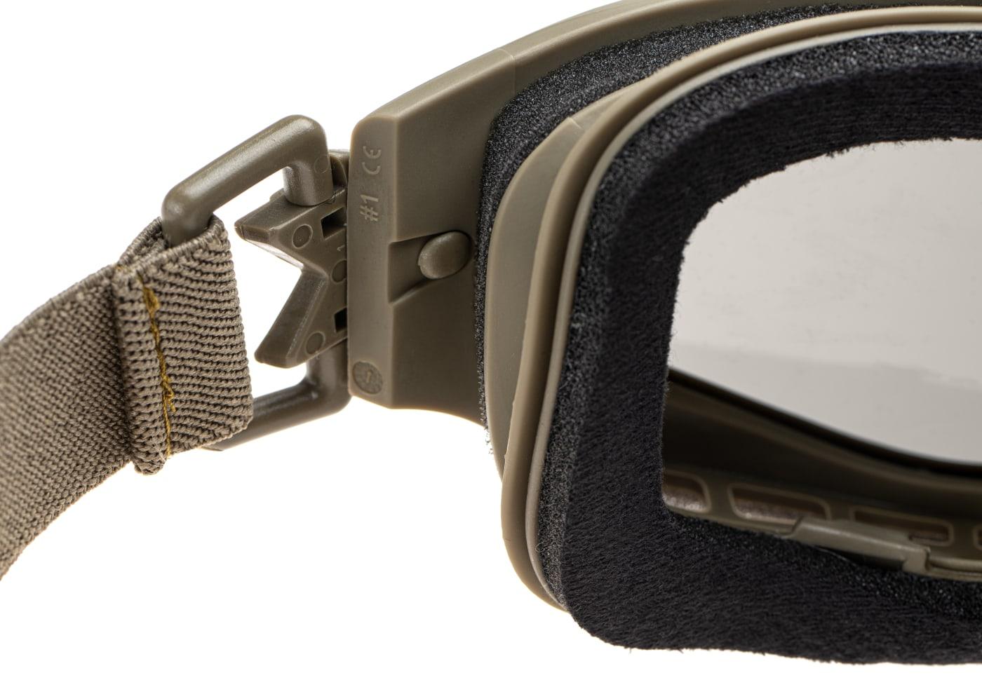 Wiley X Spear Goggle Grey / Clear / Light Rust Tan