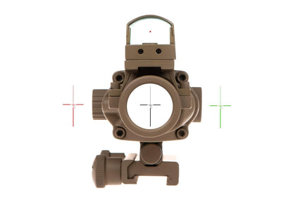 Aim-O 4x32IR Combo Combat Scope Desert